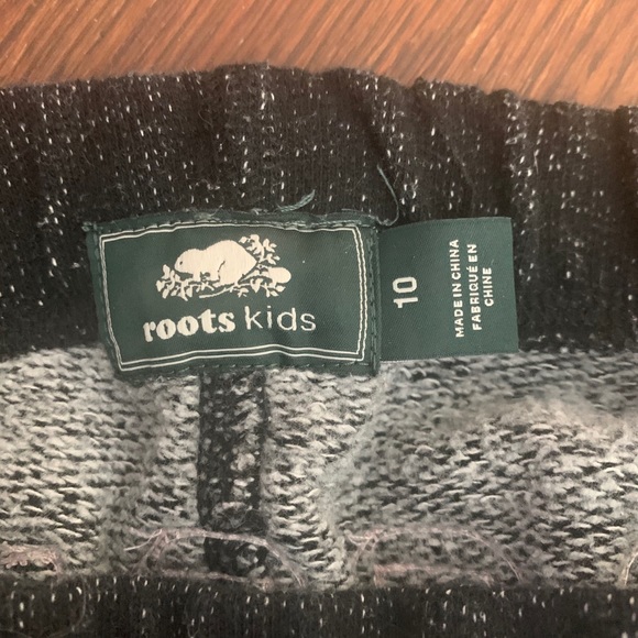 Girls roots black pepper sweat pants - Picture 3 of 3